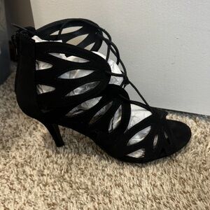 Brand New Black Heels Christian Siriano brand.